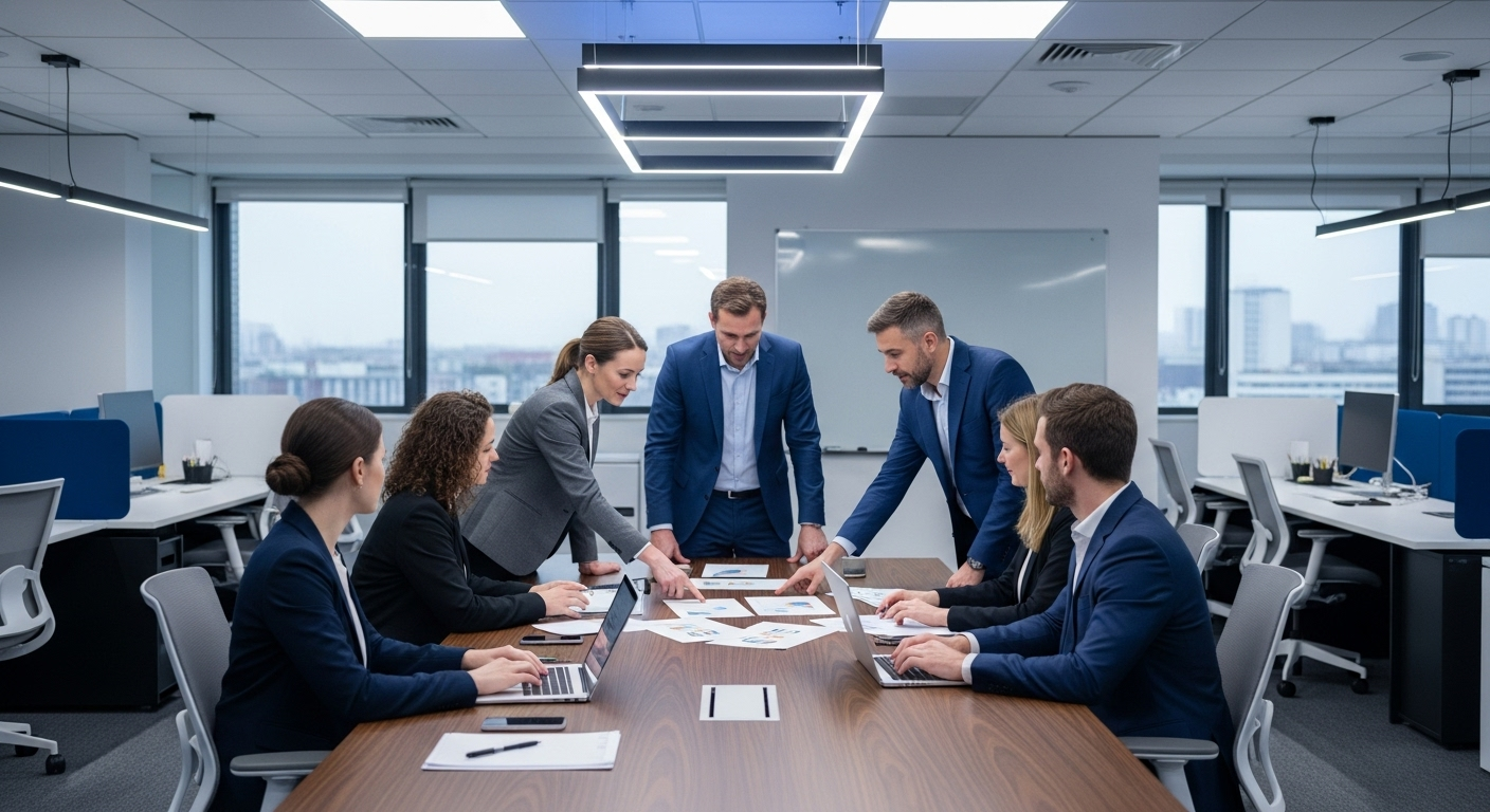 Our team in action